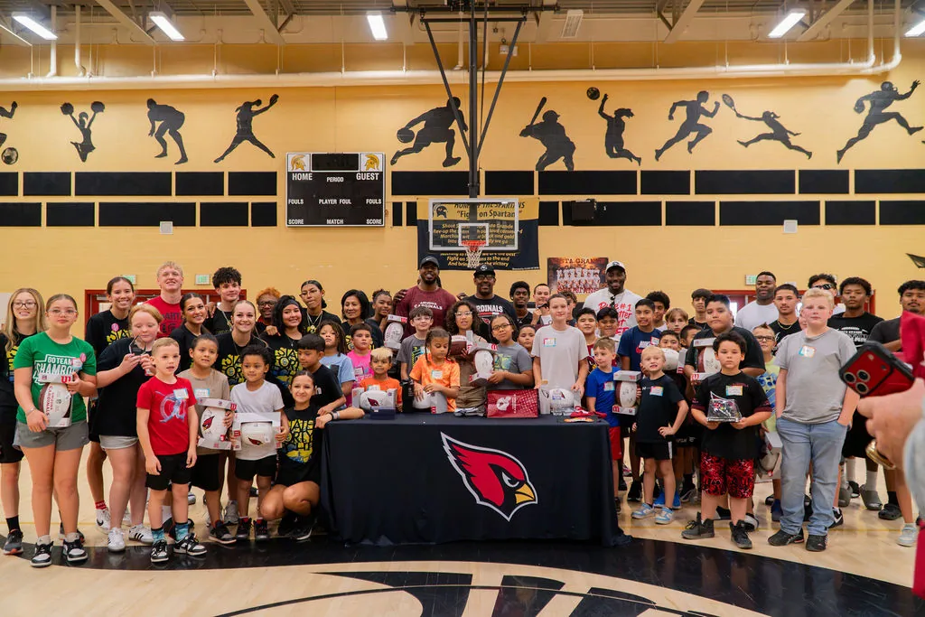 TheSmileZone health and wellness event in Casa Grande with the Arizona Cardinals — photo 69 of 77