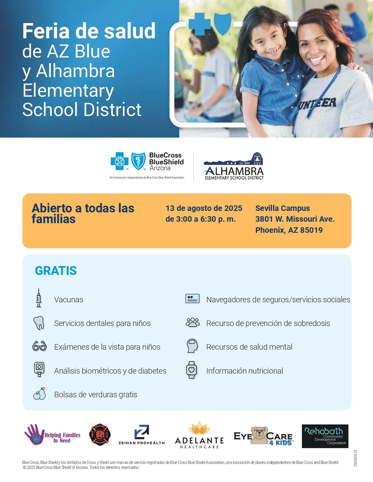 Save The Family Foundation Flyer